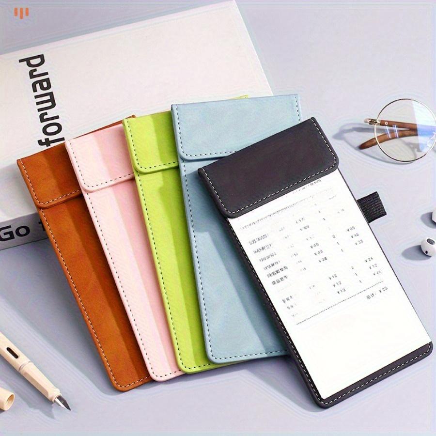Colorful A6 Bill Clip --PU Writing Pad Signature Plate Hotel Restaurant Commercial Menu Clip Conference Folder
Colorful A6 Bill Clip --PU Writing Pad Signature Plate Hotel Restaurant Commercial Menu Clip Conference Folder