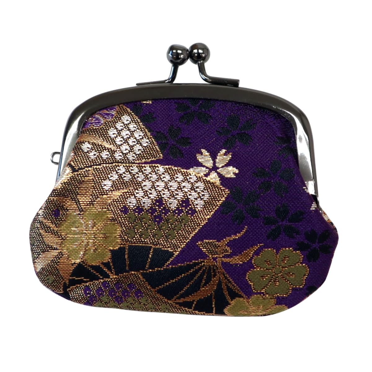 brocade clasp coin accessory made in inches Sakura Japanese-style Nishijin-ori purse, purse, case, pouch, Japan, 2.5 (Fan Purple)
brocade clasp coin accessory made in inches Sakura Japanese-style Nishijin-ori purse, purse, case, pouch, Japan, 2.5 (Fan Purple)