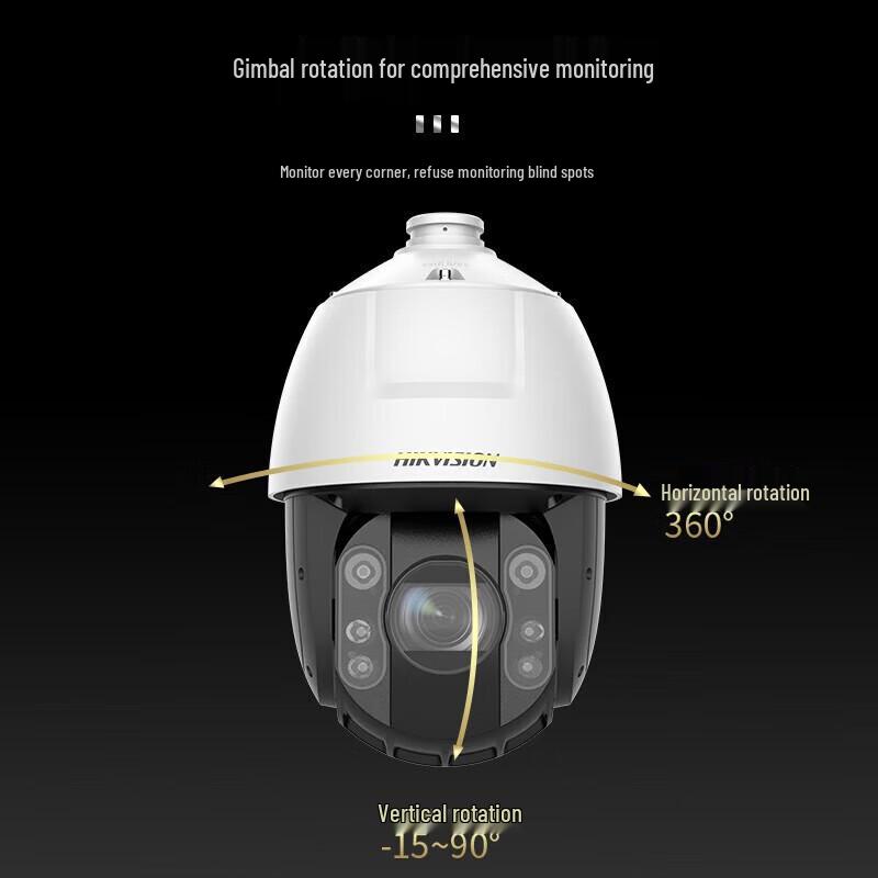 HIKVISION 4MP 23x Zoom PTZ Wi-Fi Full-Color Night Vision Camera CN plug (adapter included)
HIKVISION 4MP 23x Zoom PTZ Wi-Fi Full-Color Night Vision Camera CN plug (adapter included)