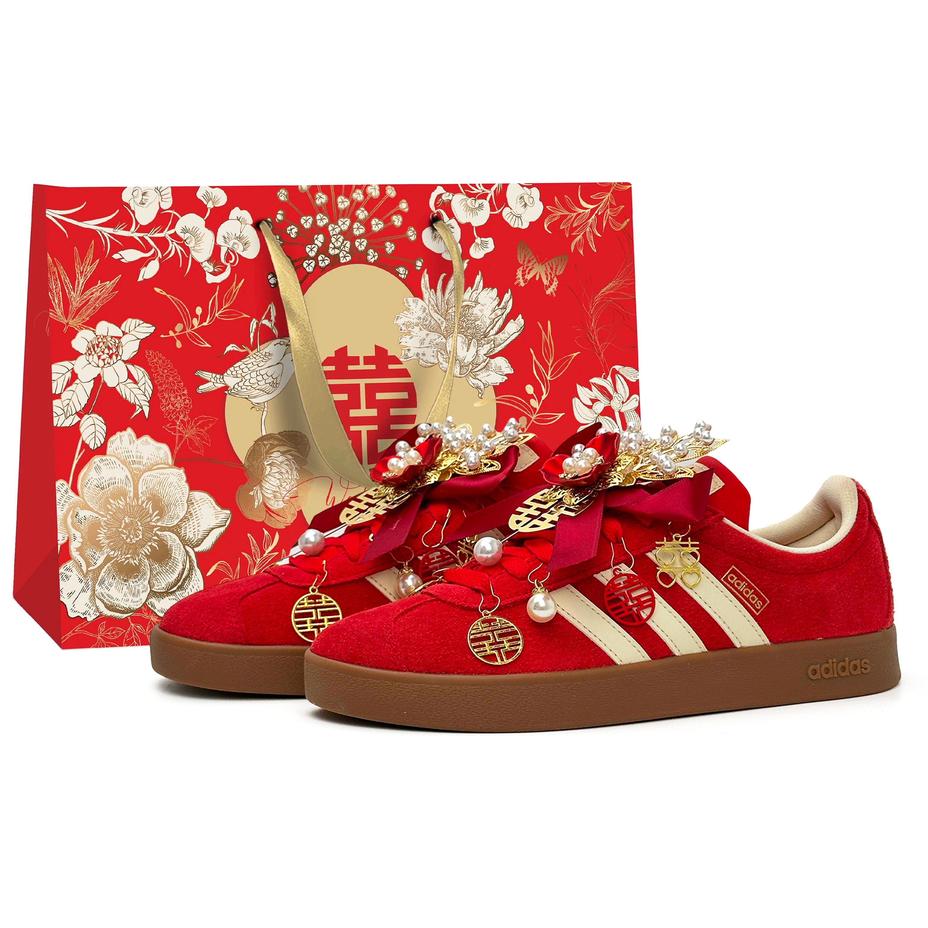 Adidas Vl Court Classic Wedding Shoes, New Chinese Style Wear resistant And Lightweight Low top Skateboard Shoes Unisex KK3774(Team20-S-BOX) 41⅓
Adidas Vl Court Classic Wedding Shoes, New Chinese Style Wear resistant And Lightweight Low top Skateboard Shoes Unisex KK3774(Team20-S-BOX) 41⅓