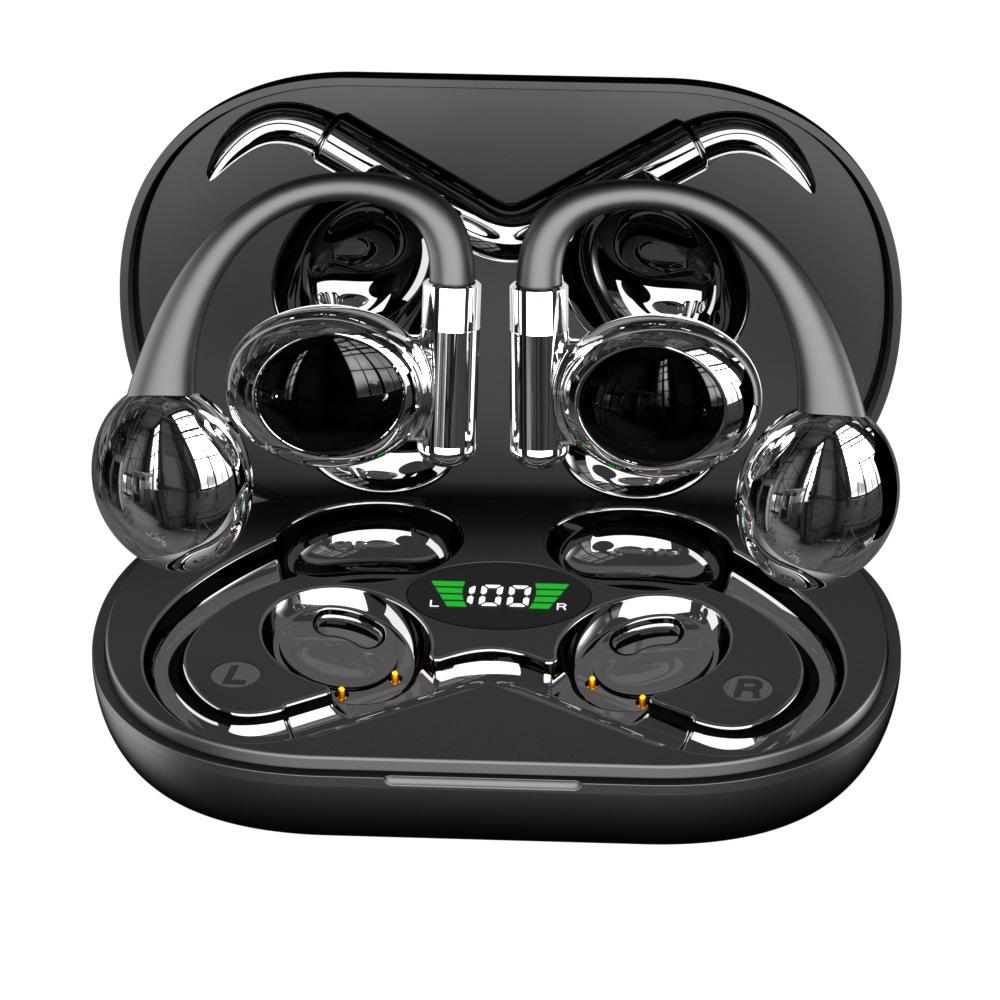 OWS Wireless Sports Earphones: Clip-on, Non-in-ear, Ultra-long Battery, Smart Display чорний
OWS Wireless Sports Earphones: Clip-on, Non-in-ear, Ultra-long Battery, Smart Display чорний