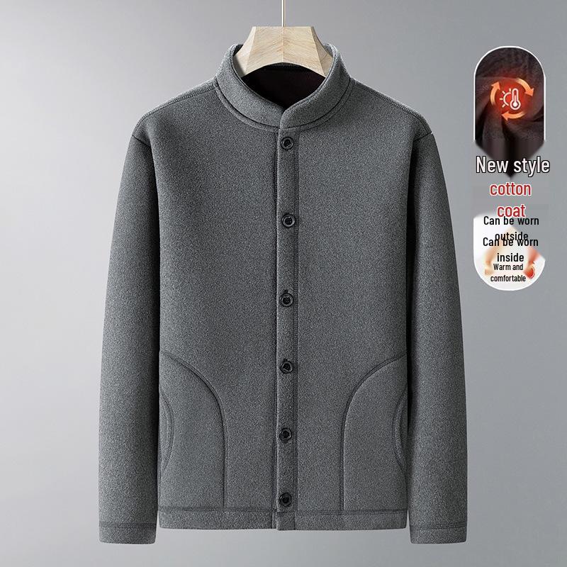 Di Yu Shen Long Men s Thickened Cotton Jacket - Dad s Style Winter Warm Velvet Outerwear for Middle-aged and Elderly XL
Di Yu Shen Long Men s Thickened Cotton Jacket - Dad s Style Winter Warm Velvet Outerwear for Middle-aged and Elderly XL
