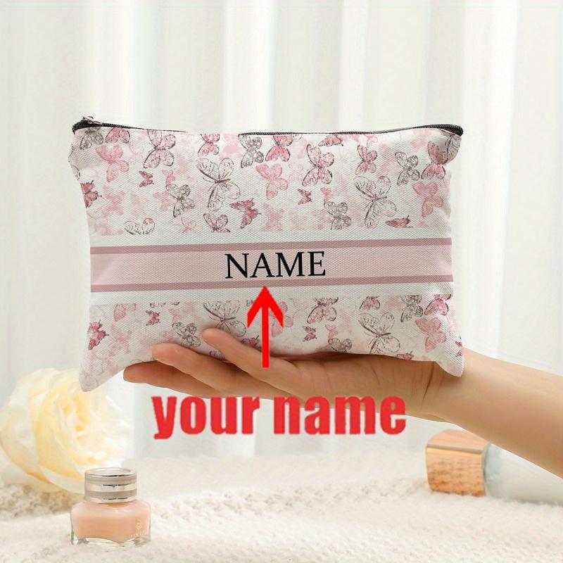 1pc Personalized with Name Floral Full Print Pattern Makeup Bag Travel Toilet Storage Bag Party Gift Organizer Cosmetic Pouch
1pc Personalized with Name Floral Full Print Pattern Makeup Bag Travel Toilet Storage Bag Party Gift Organizer Cosmetic Pouch