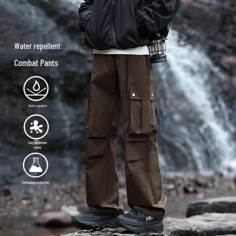 Unisex Retro Paratrooper Windproof Jumpsuit: Water-Repellent, Spring Mountaineering Straight-Leg Casual Pants 4XL коричневий
Unisex Retro Paratrooper Windproof Jumpsuit: Water-Repellent, Spring Mountaineering Straight-Leg Casual Pants 4XL коричневий