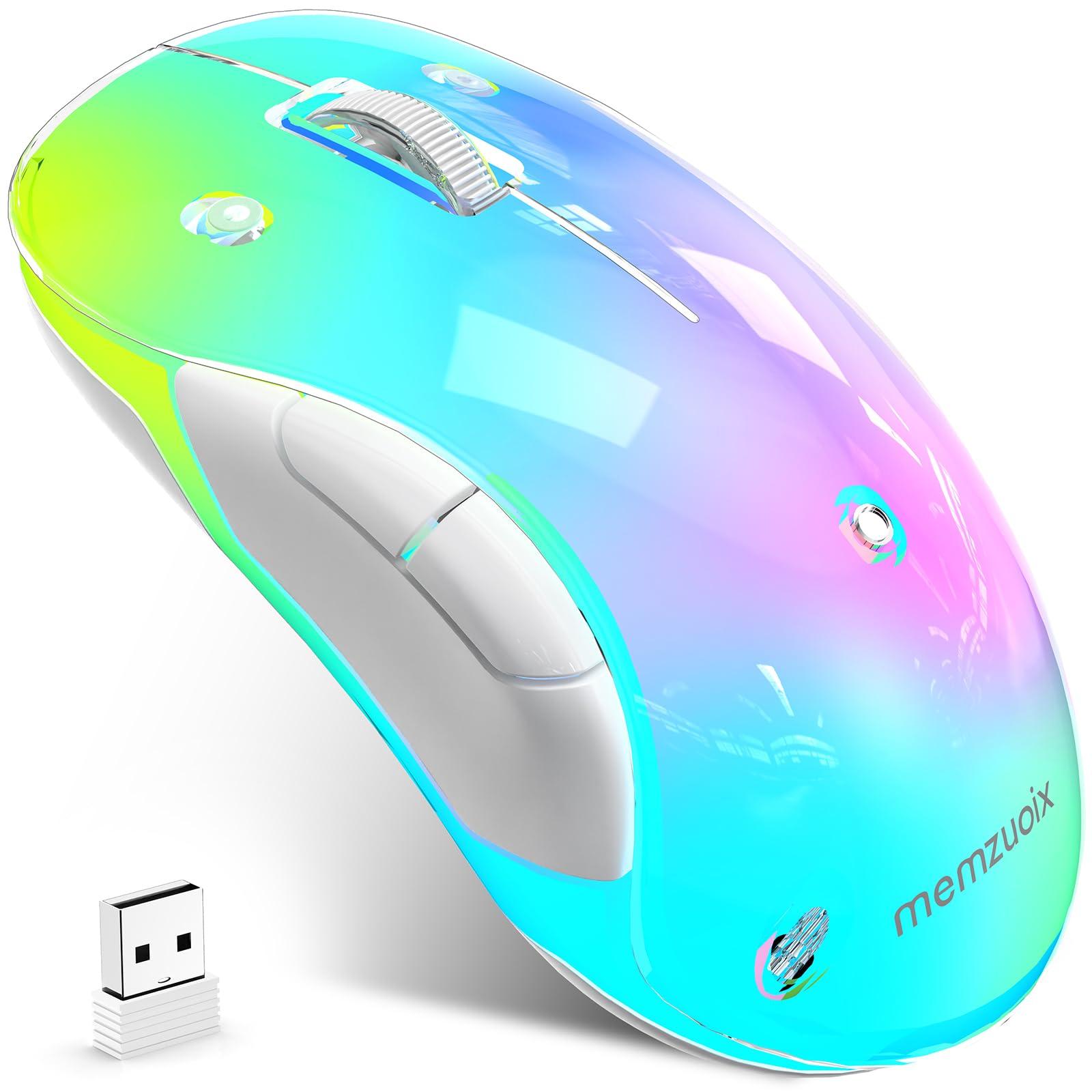 memzuoix Бездротова миша з RGB 1200 5 USB-приймачем Сумісна з Blue 2.4G LED, Перезаряджувана, Ергономічна, DPI, Оптична, Кнопки, Портативна, синій
memzuoix Бездротова миша з RGB 1200 5 USB-приймачем Сумісна з Blue 2.4G LED, Перезаряджувана, Ергономічна, DPI, Оптична, Кнопки, Портативна, синій