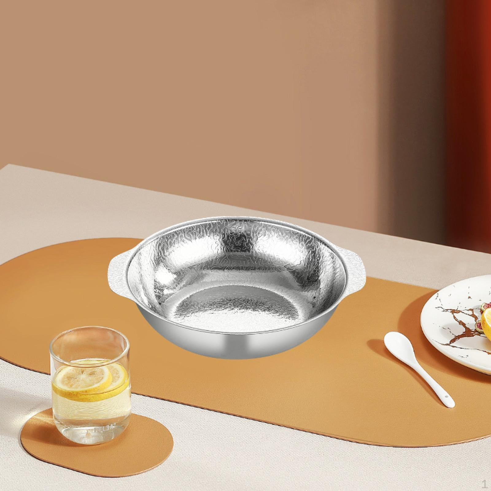 Горшок для лапши быстрого приготовления Кимчи Суп Быстроразогревающиеся Закусочные Тарелки Многоцелевые Нержавеющая сталь 22cm серебряный
Горшок для лапши быстрого приготовления Кимчи Суп Быстроразогревающиеся Закусочные Тарелки Многоцелевые Нержавеющая сталь 22cm серебряный