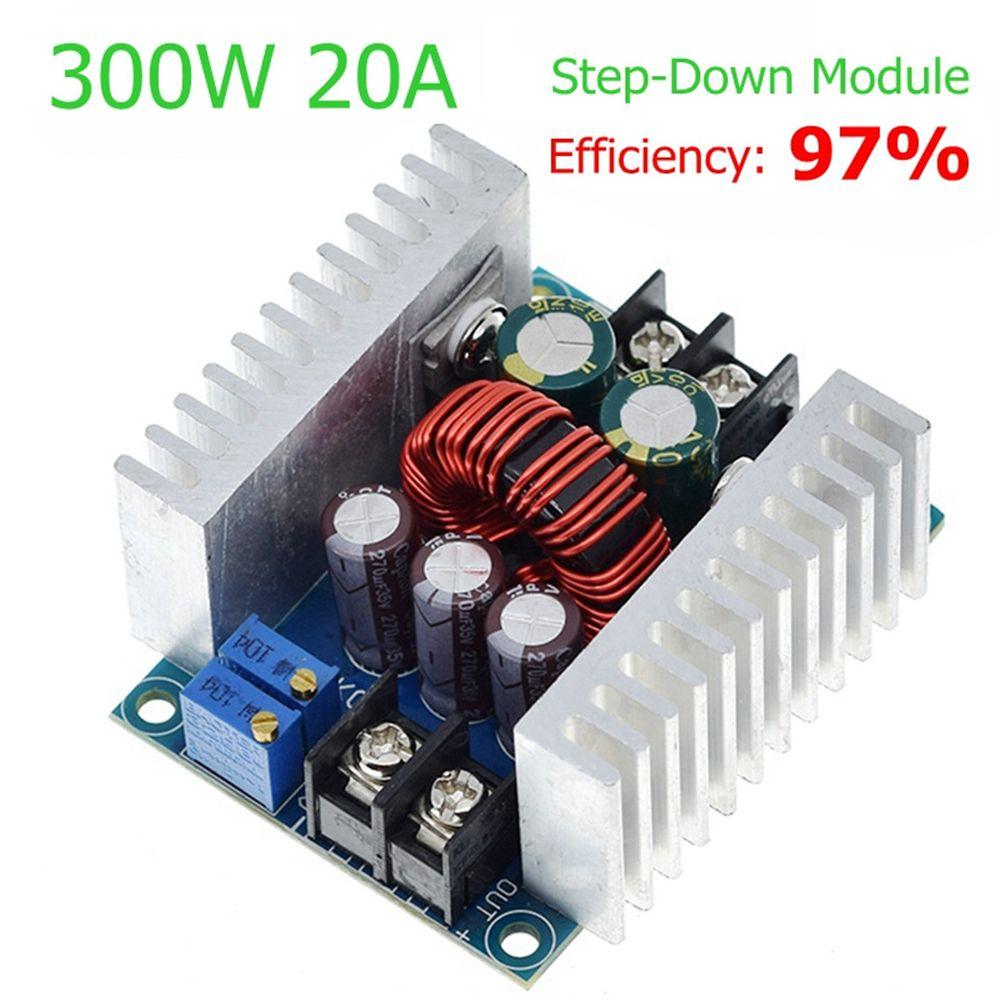 High Power LED Driver 6-40V to 1.2V-36V 300W 20A Step-down Buck Converter DC-DC Step Down Module
High Power LED Driver 6-40V to 1.2V-36V 300W 20A Step-down Buck Converter DC-DC Step Down Module