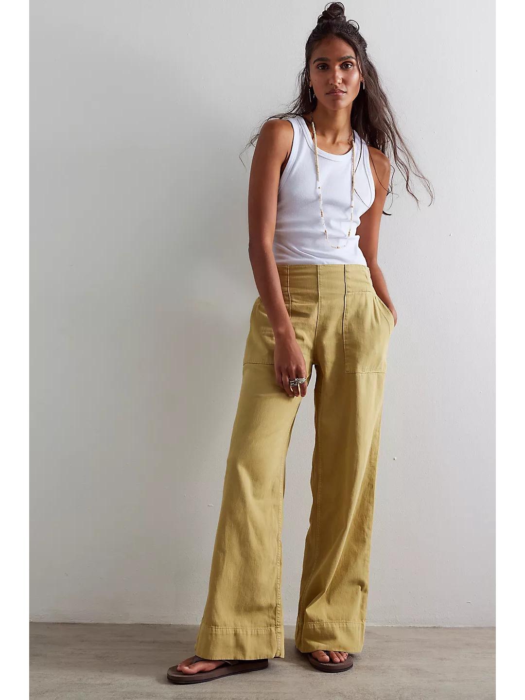 European and American Women s Denim Flare Jeans - Slimming and Loose Fit Small лимонно-жовтий колір
European and American Women s Denim Flare Jeans - Slimming and Loose Fit Small лимонно-жовтий колір