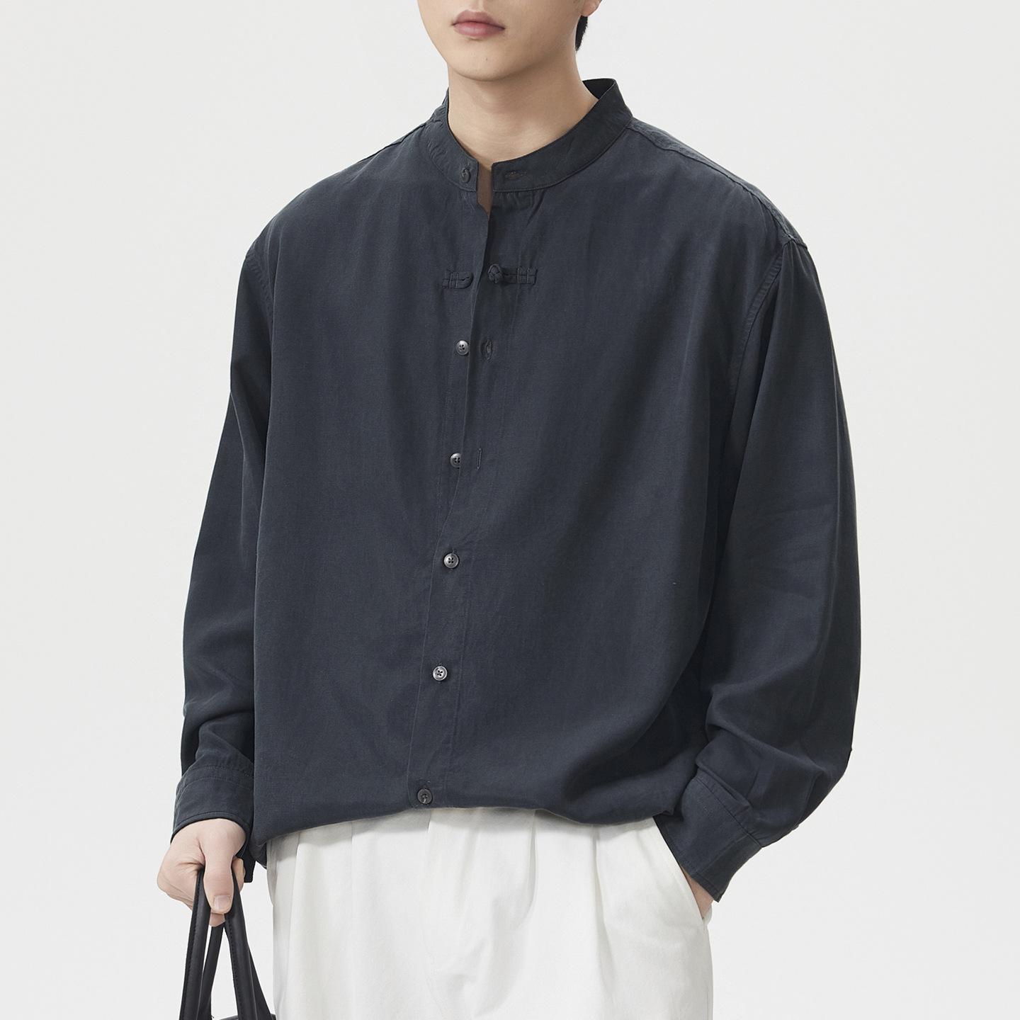 Fengshe Men s Spring-Summer Linen Lyocell Long-Sleeve Retro Casual Shirt 2XL
Fengshe Men s Spring-Summer Linen Lyocell Long-Sleeve Retro Casual Shirt 2XL