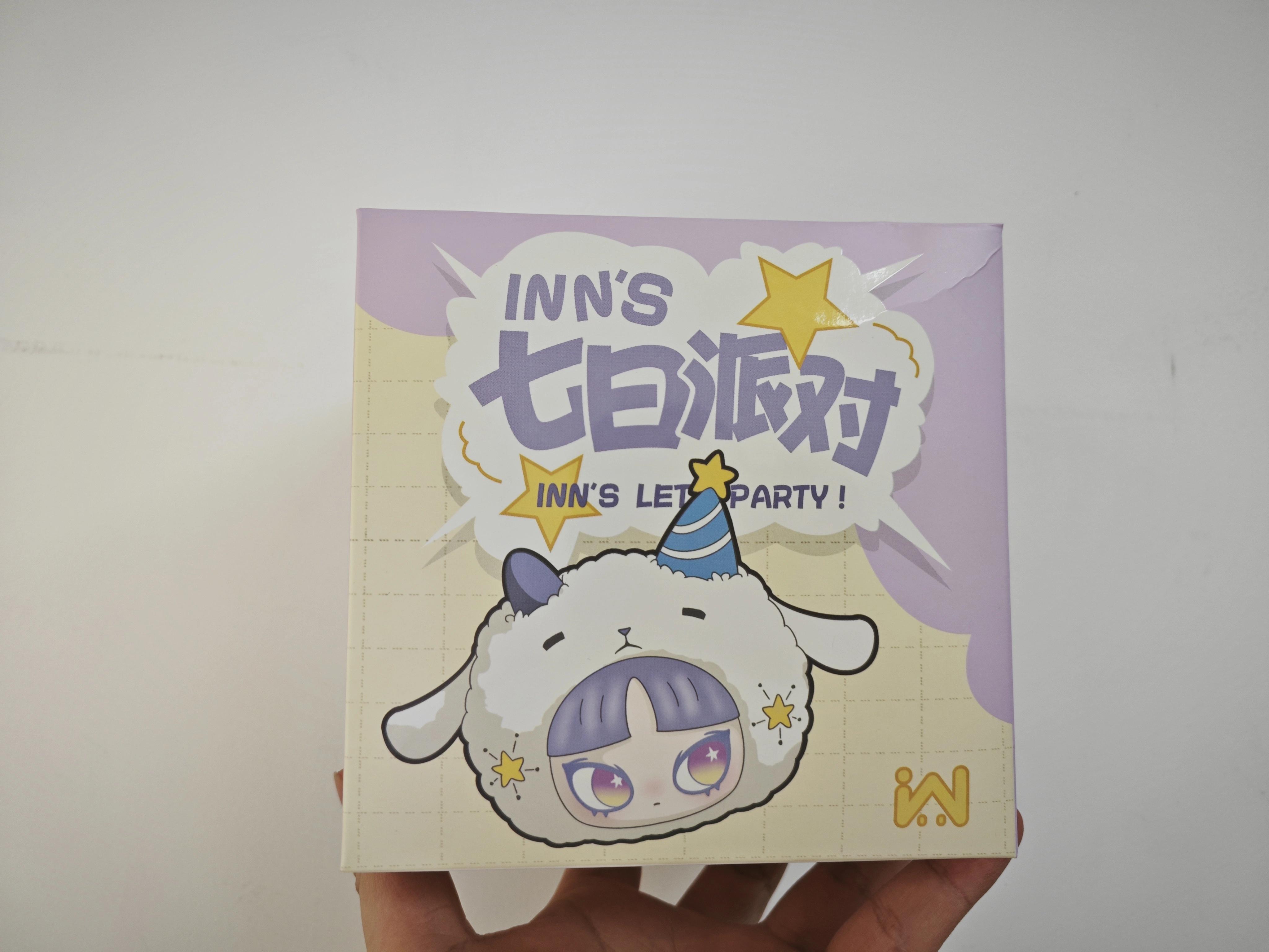 Genuine Inn Seven Day Party Series Blind Box Plush Hanging Bag Zipper Bag Girl Christmas Gift kawaii Soft Comfortable Trendy Toy
Genuine Inn Seven Day Party Series Blind Box Plush Hanging Bag Zipper Bag Girl Christmas Gift kawaii Soft Comfortable Trendy Toy