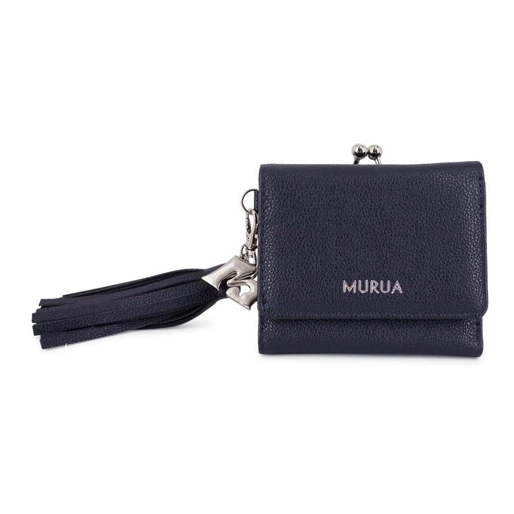 Murua Tassel Clasp Mini Wallet Navy Free Size MR-W1322
Murua Tassel Clasp Mini Wallet Navy Free Size MR-W1322