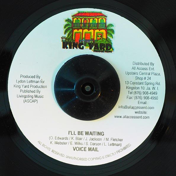 7inch Record VOICEMAIL - I ll Be Waiting NONE King Yard Produ Japan Reggae, Ska & Dub Used
7inch Record VOICEMAIL - I ll Be Waiting NONE King Yard Produ Japan Reggae, Ska & Dub Used