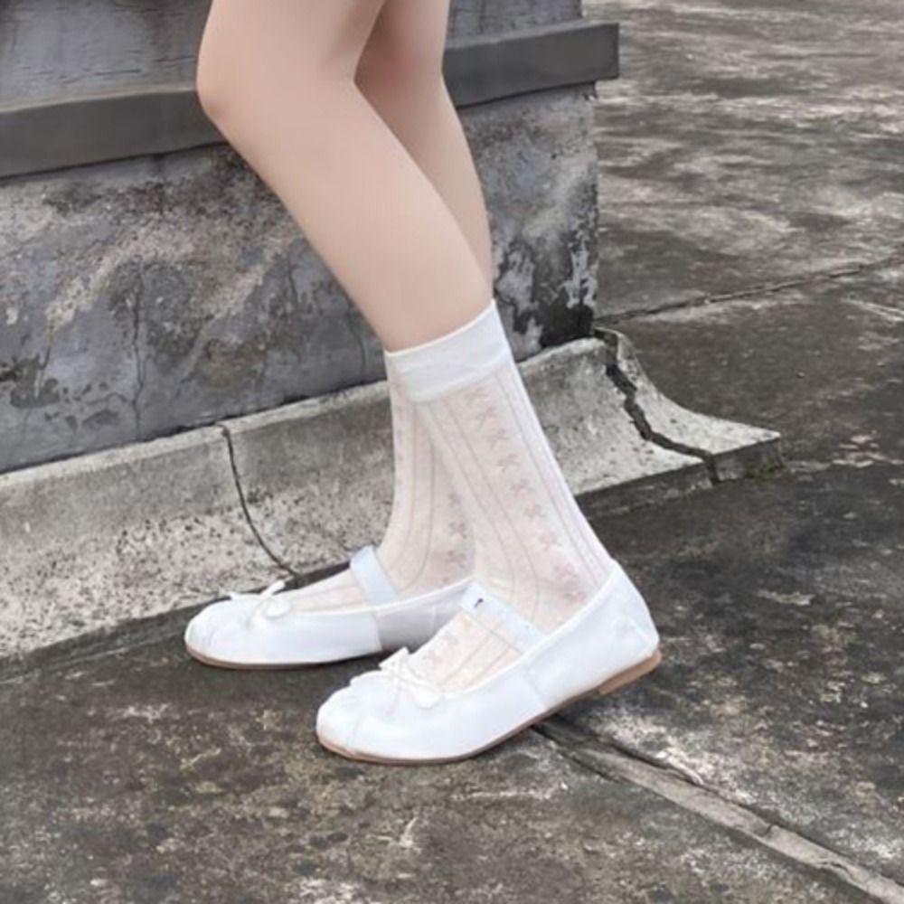 Thin Tube Socks for Women Stripe Summer Balletcore Socks Fashion Bowknot Short Socks Streetwear
Thin Tube Socks for Women Stripe Summer Balletcore Socks Fashion Bowknot Short Socks Streetwear