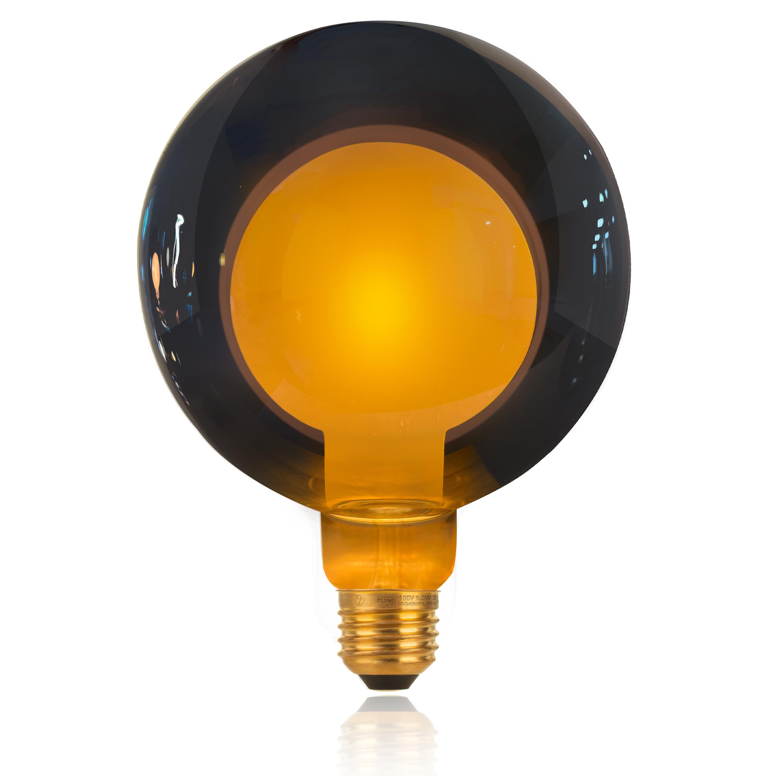 FLSNT LED Bulb, E26 Base, 25W Equivalent, 80lm, Warm White, 1800K, Filament Edison Bulb, for Chandeliers, Indirect Lighting, Decorative Light Bulb,
FLSNT LED Bulb, E26 Base, 25W Equivalent, 80lm, Warm White, 1800K, Filament Edison Bulb, for Chandeliers, Indirect Lighting, Decorative Light Bulb,