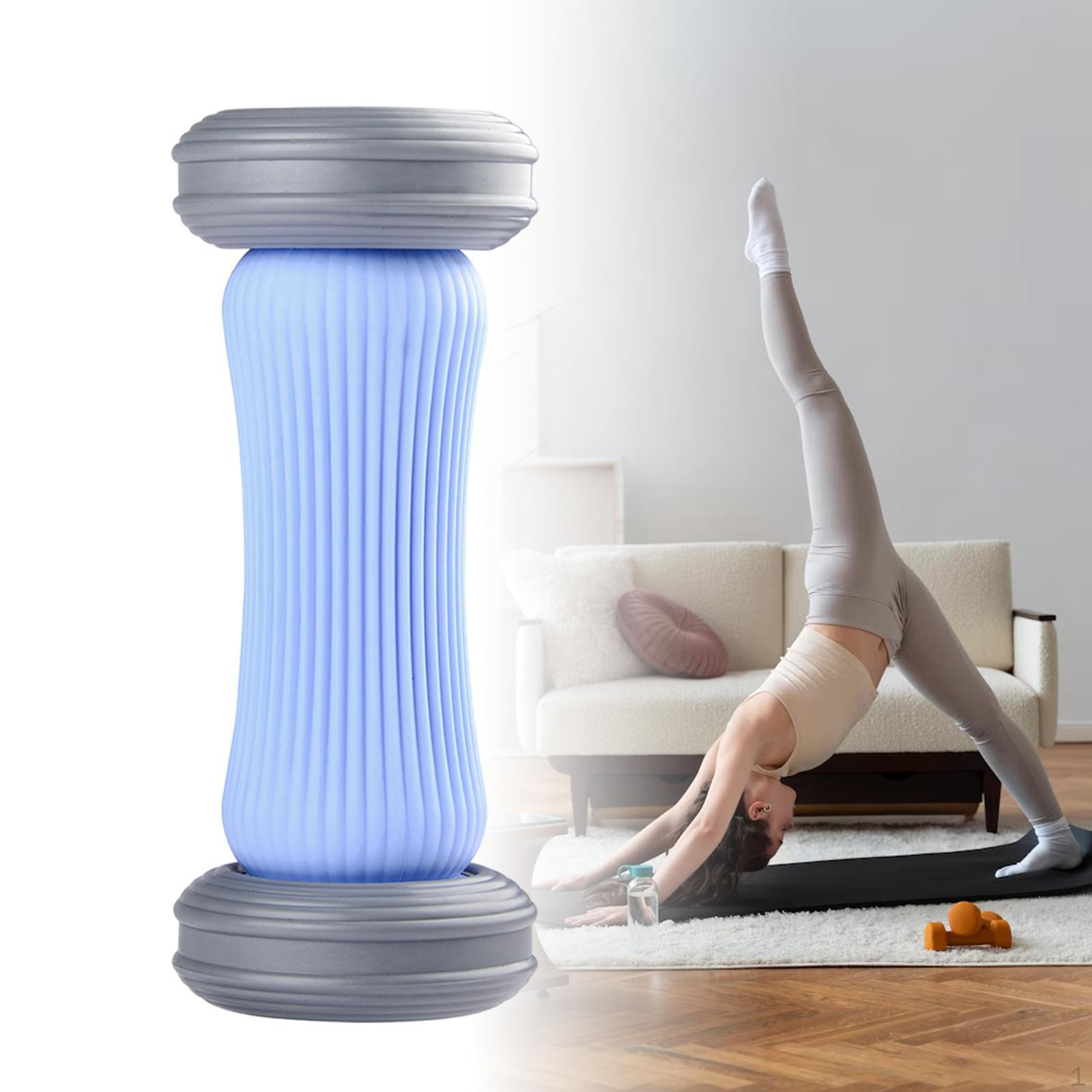 Массажер для ног с роликовым массажером Компактный удобный ручной рефлексотерапевтический синий
Массажер для ног с роликовым массажером Компактный удобный ручной рефлексотерапевтический синий