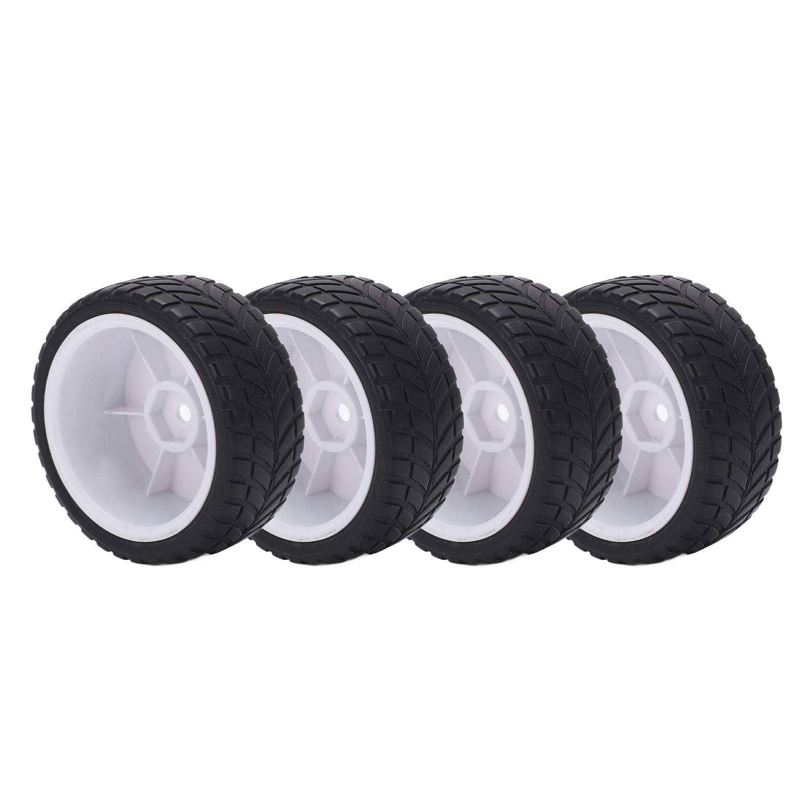 4PCS 1/10 Tires RC Car Rubber Plastic Wheel Tires Ensure Better Grip and Operating Performance
4PCS 1/10 Tires RC Car Rubber Plastic Wheel Tires Ensure Better Grip and Operating Performance