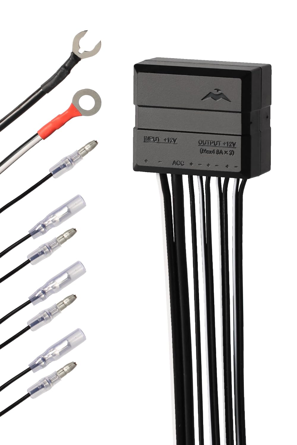 Amon 4878 Power Supply for Motorcycles, Up to 3 Electrical Appliances (USB Power/Drive Recorder/Grip Power branch terminal drip-proof specification
Amon 4878 Power Supply for Motorcycles, Up to 3 Electrical Appliances (USB Power/Drive Recorder/Grip Power branch terminal drip-proof specification