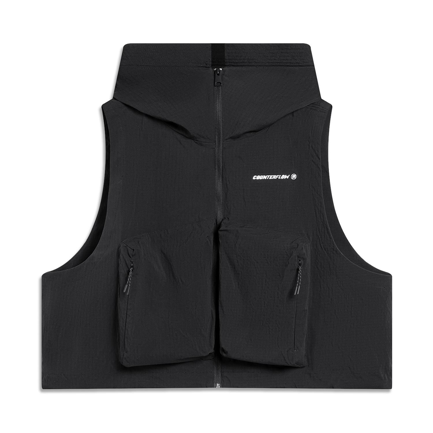 Li Ning CF Reflective Sleeveless Hooded Casual Sports Vest Women vests Black AMDU036-1 S
Li Ning CF Reflective Sleeveless Hooded Casual Sports Vest Women vests Black AMDU036-1 S