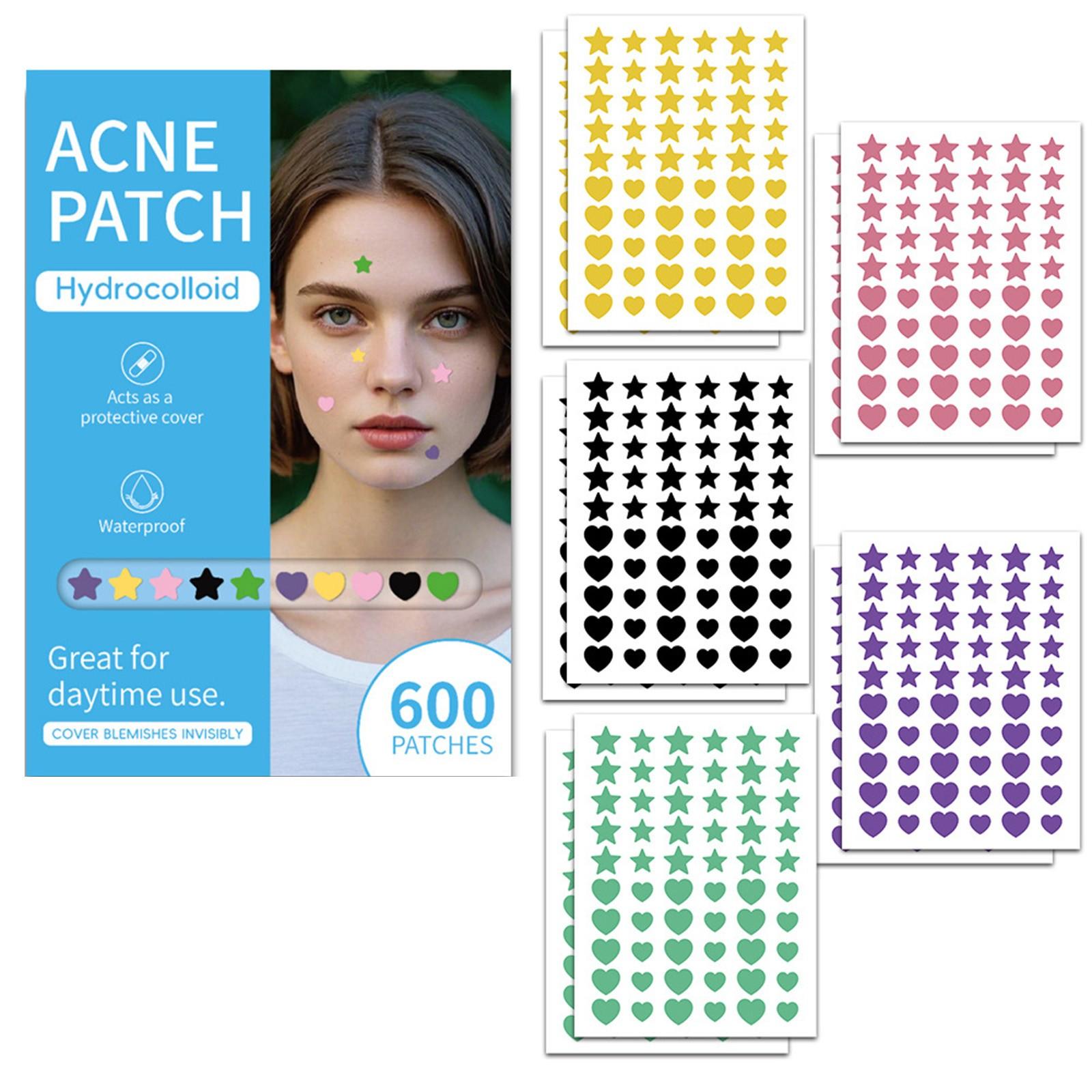 Патчи от прыщей большой вместимости, милые наклейки от прыщей, гидроколлоидные патчи от акне с гиалуроновой кислотой 600 шт. One Size синий
Патчи от прыщей большой вместимости, милые наклейки от прыщей, гидроколлоидные патчи от акне с гиалуроновой кислотой 600 шт. One Size синий