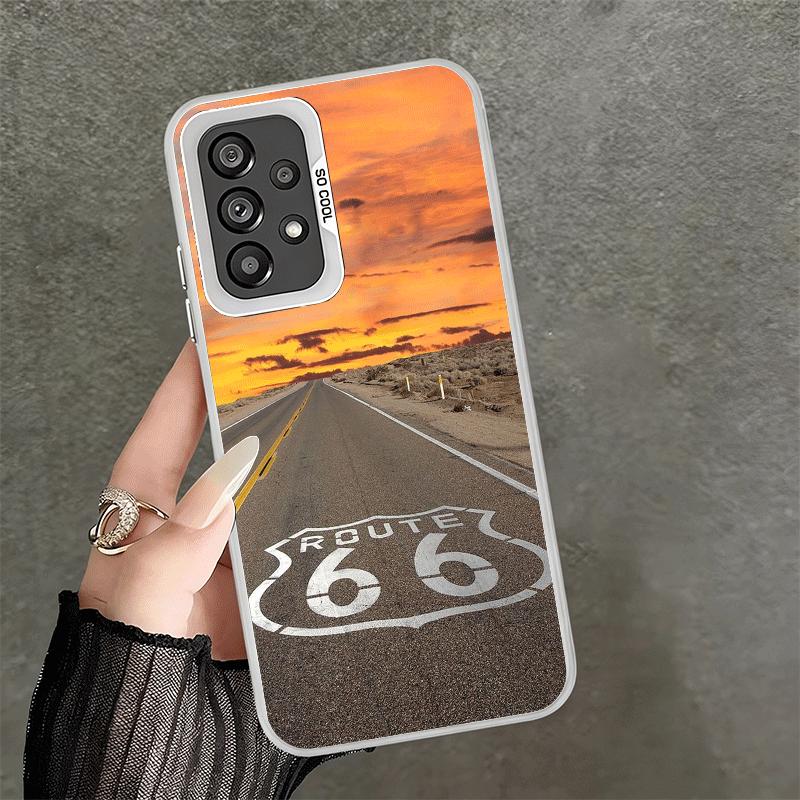 America Route 66 Soft Phone Case for Samsung A17 A16 A15 A14 A13 A57 A56 A55 A54 A53 A37 A36 A35 A34 A33 A26 A25 A24 A23 A52 Samsung A36
America Route 66 Soft Phone Case for Samsung A17 A16 A15 A14 A13 A57 A56 A55 A54 A53 A37 A36 A35 A34 A33 A26 A25 A24 A23 A52 Samsung A36