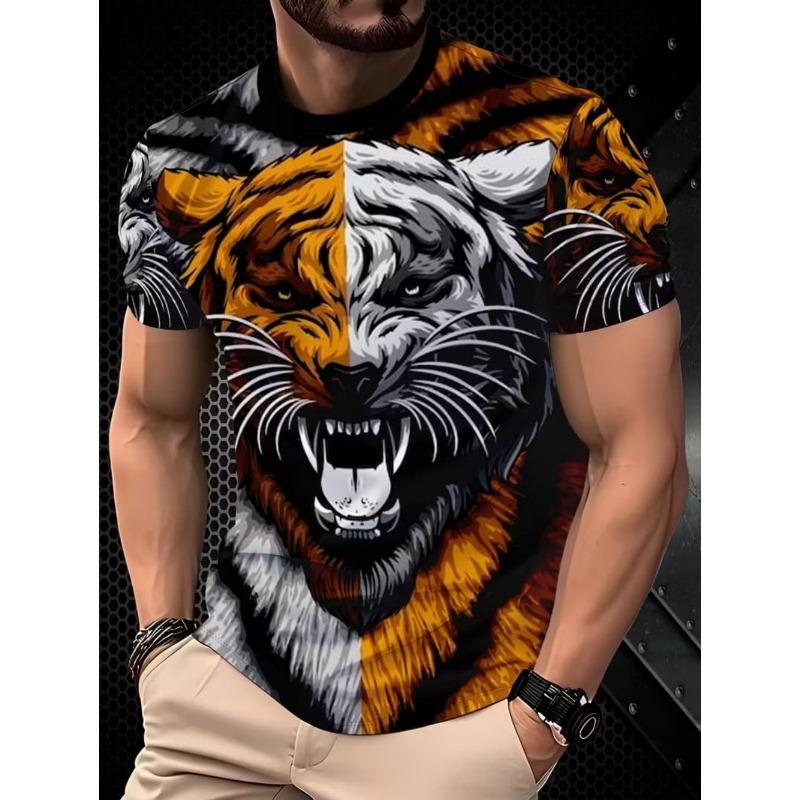 2026 T-Shirt for Men Harajuku Tiger Print Fashion Summer Short Sleeve XXS
2026 T-Shirt for Men Harajuku Tiger Print Fashion Summer Short Sleeve XXS