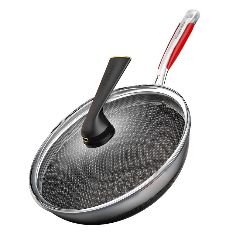 Kangbahu 32cm Fifth Gen Antibacterial Honeycomb Wok
Kangbahu 32cm Fifth Gen Antibacterial Honeycomb Wok