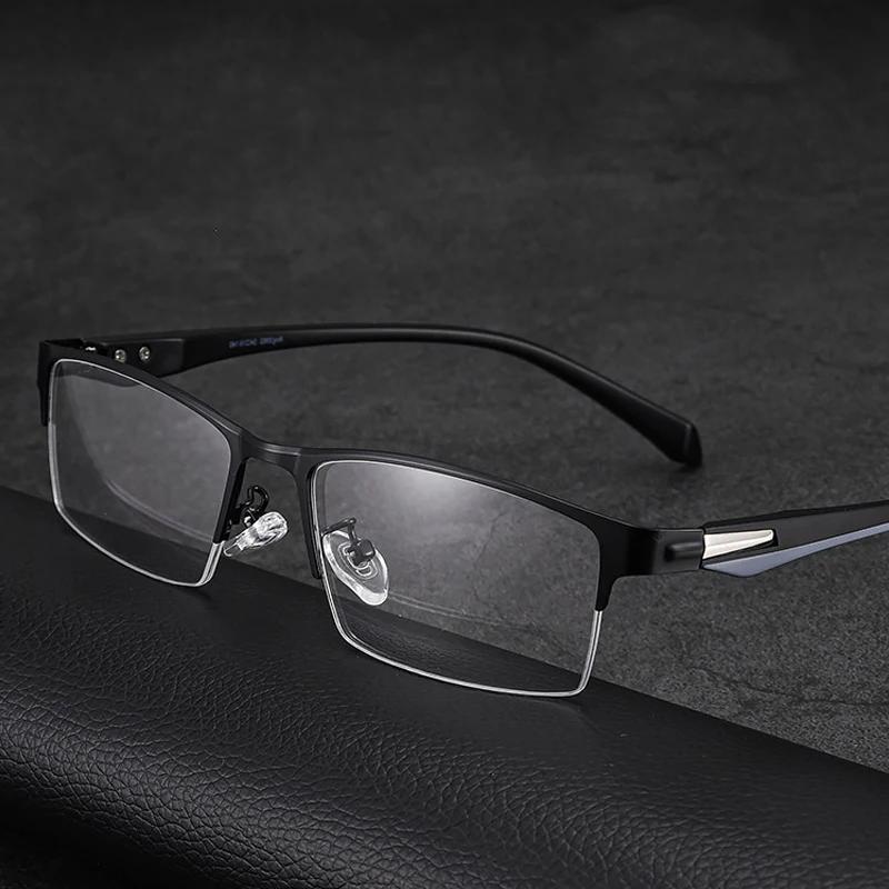 Fashion Men Business Half Frame Reading Glasses Comfortable Prescription Eyewear TR90 Farsight Presbyopia Eyeglasses Diopter 0 to +4.0
Fashion Men Business Half Frame Reading Glasses Comfortable Prescription Eyewear TR90 Farsight Presbyopia Eyeglasses Diopter 0 to +4.0