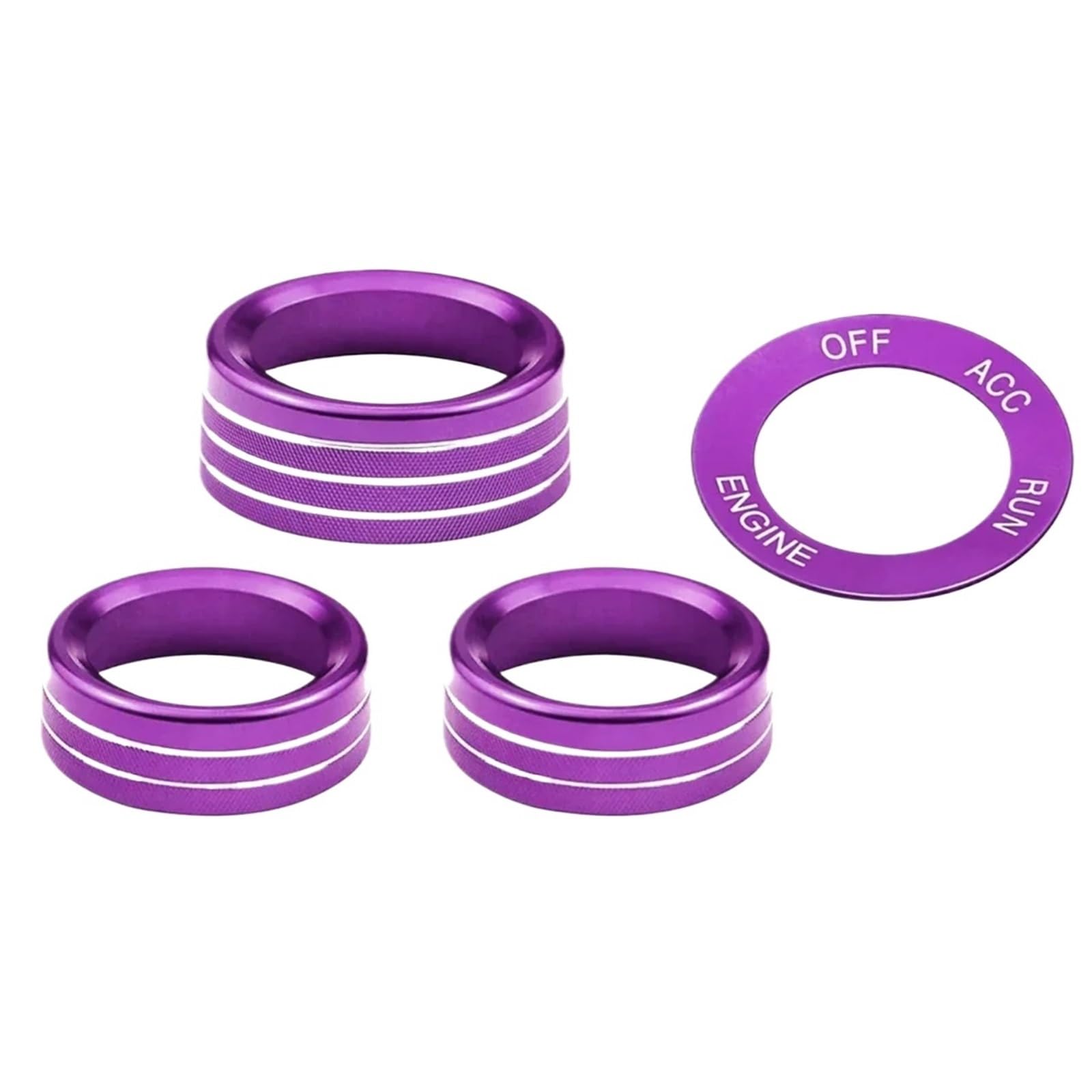 SUREYEAH Car Air Conditioner Volume Radio Button Knob Cover Aluminum Decorative Ring Fit for Dodge Challenger Charger Accessories 2015-2020 (Purple) One size фіолетовий
SUREYEAH Car Air Conditioner Volume Radio Button Knob Cover Aluminum Decorative Ring Fit for Dodge Challenger Charger Accessories 2015-2020 (Purple) One size фіолетовий