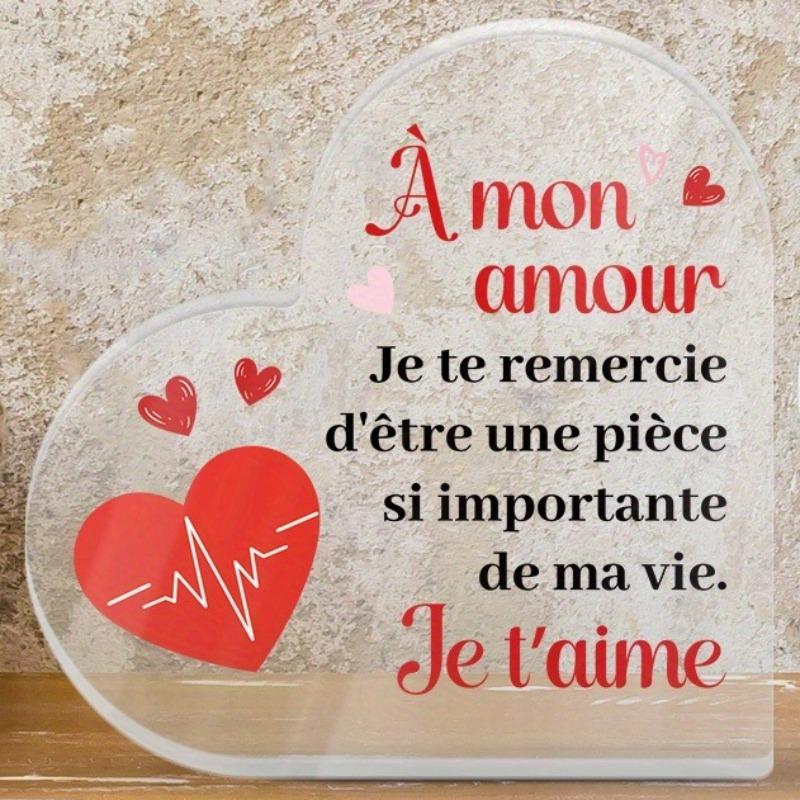 To My Love, Thank You for Being Such An Important Part of My Life, I Love You, Nurseries, Home Desk Living Room Acrylic Decoration, Classic Style Hom 10*10cm
To My Love, Thank You for Being Such An Important Part of My Life, I Love You, Nurseries, Home Desk Living Room Acrylic Decoration, Classic Style Hom 10*10cm