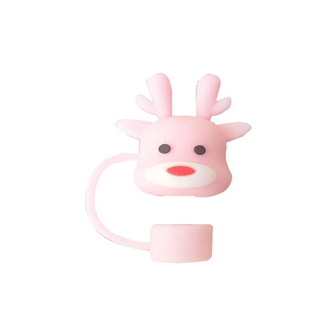 Pink Christmas Silicone Straw Covers for Cup Cap Reusable Straw Toppers 10mm new product series
Pink Christmas Silicone Straw Covers for Cup Cap Reusable Straw Toppers 10mm new product series