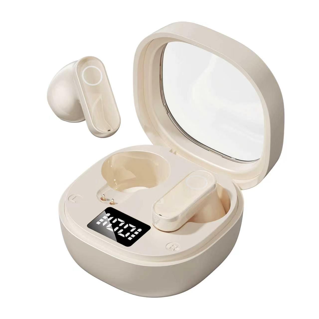 New M162 Bluetooth In-Ear Earbuds: Gradient Color, Makeup Mirror Design, Long Battery, High Sound Quality
New M162 Bluetooth In-Ear Earbuds: Gradient Color, Makeup Mirror Design, Long Battery, High Sound Quality