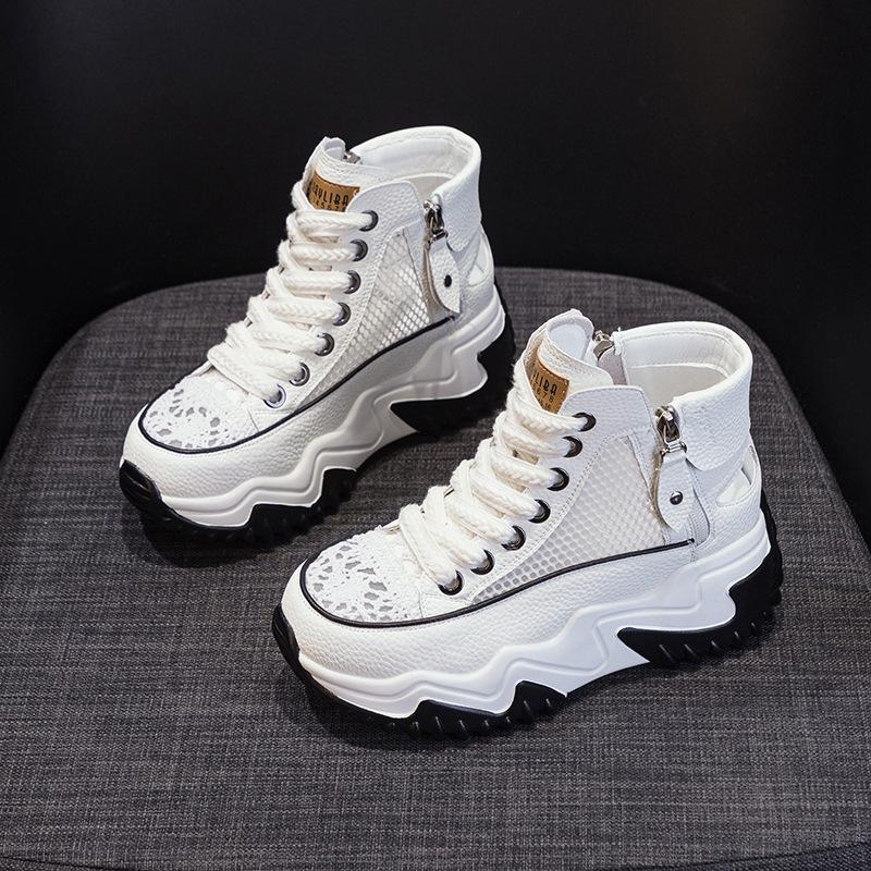 Women s leather surface through the net dad shoes retro lightweight inner height increase casual sports shoes platform sandals 33
Women s leather surface through the net dad shoes retro lightweight inner height increase casual sports shoes platform sandals 33