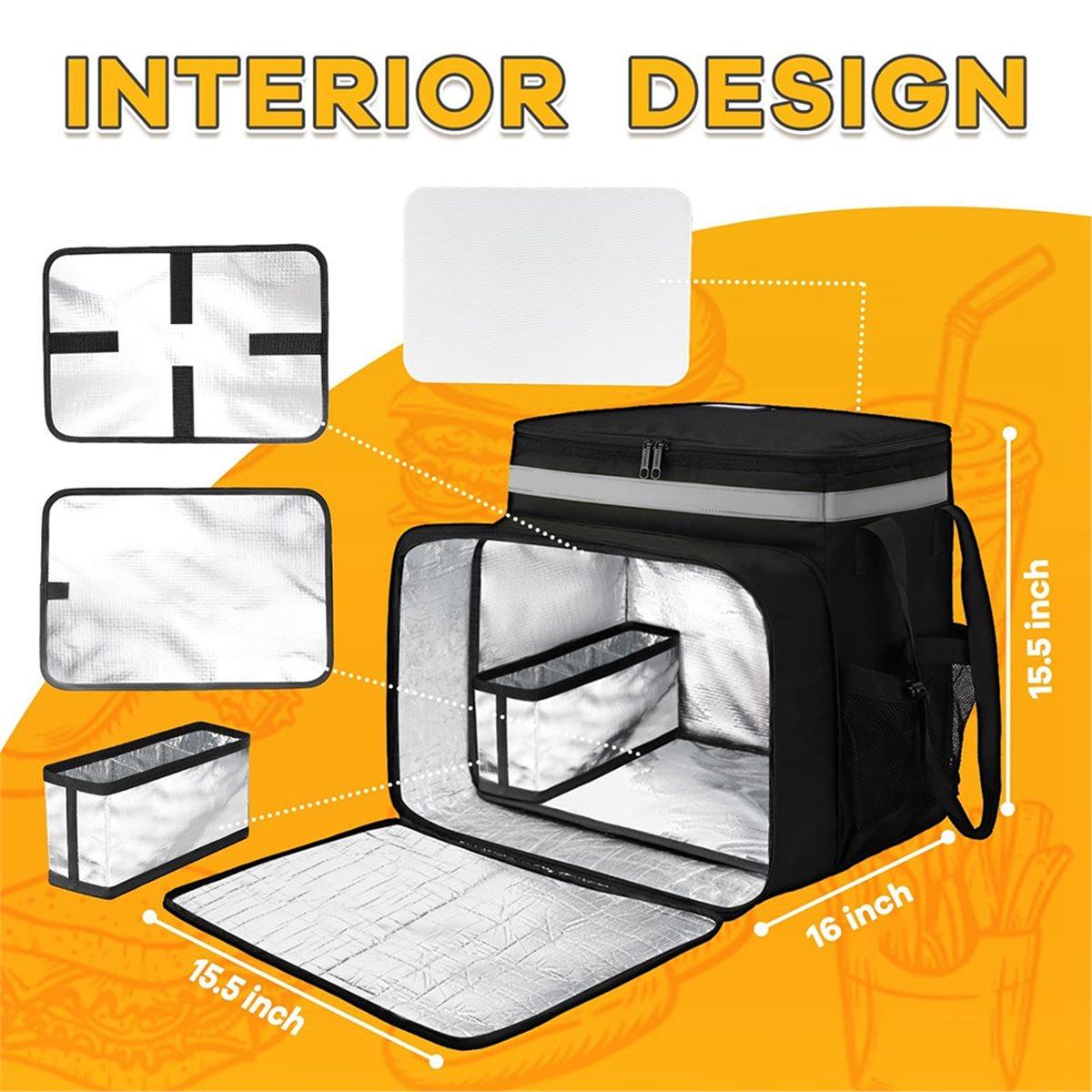 Large-Capacity Food Delivery Backpack with 7 Cup Holders for Food Delivery and Pizza Delivery China Mainland
Large-Capacity Food Delivery Backpack with 7 Cup Holders for Food Delivery and Pizza Delivery China Mainland
