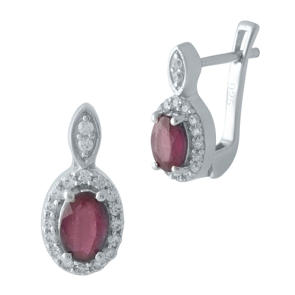 Срібні сережки з натуральним рубіном 1.723ct (1972946) rubine червоний колір
Срібні сережки з натуральним рубіном 1.723ct (1972946) rubine червоний колір