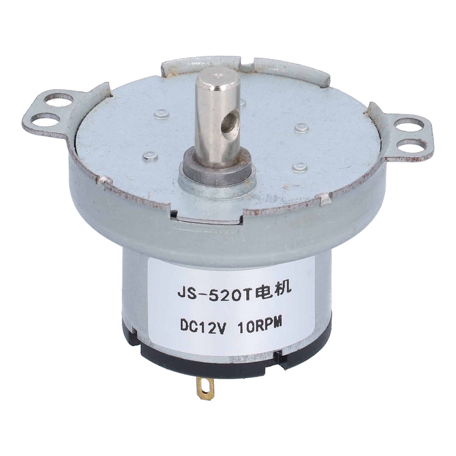Gear Motor Reduction Geared Box Equipment Industrial Control Supplies 10RPM DC12V JS520T
Gear Motor Reduction Geared Box Equipment Industrial Control Supplies 10RPM DC12V JS520T