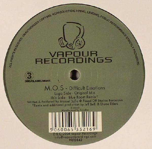 12inch Record MOS - Difficult Emotions VR12042 Vapour Recordin 2004 Australia Dance & Electronica Used
12inch Record MOS - Difficult Emotions VR12042 Vapour Recordin 2004 Australia Dance & Electronica Used