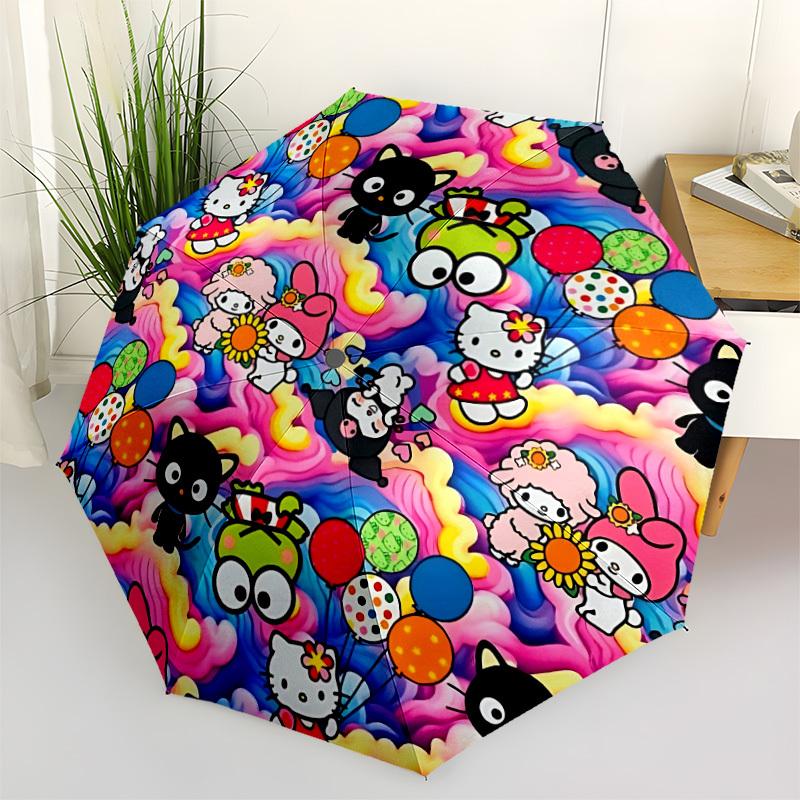 1PC Sanrio Characters Automatic Open/Close Umbrella, 8-Rib Sturdy Frame, Lightweight Portable Umbrella, Commute, Business - Ideal Gift for Friend, Vib
1PC Sanrio Characters Automatic Open/Close Umbrella, 8-Rib Sturdy Frame, Lightweight Portable Umbrella, Commute, Business - Ideal Gift for Friend, Vib