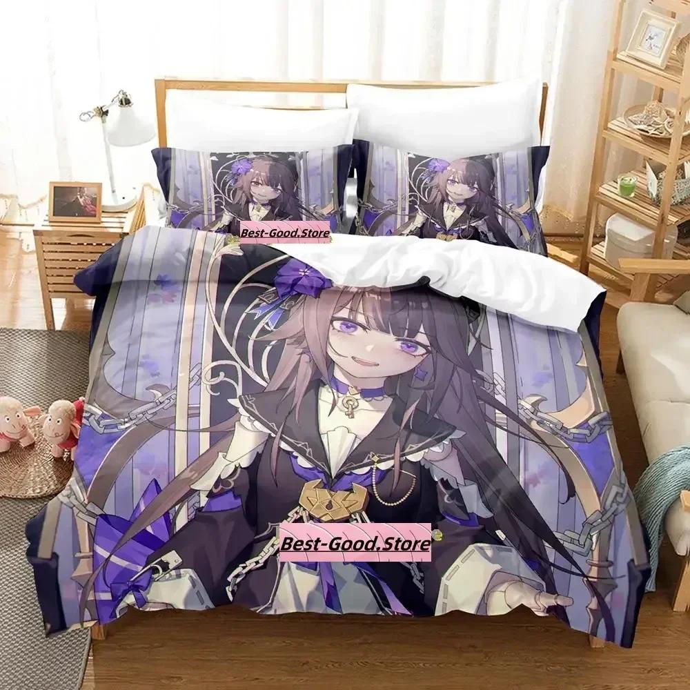 Comforter Game Honkai Star Rail Bedding Set Printed With Bed Soft Single Double Queen Super King Size Single Twin Comforter (quilt)-EU Single(135*200cm)3pcs
Comforter Game Honkai Star Rail Bedding Set Printed With Bed Soft Single Double Queen Super King Size Single Twin Comforter (quilt)-EU Single(135*200cm)3pcs