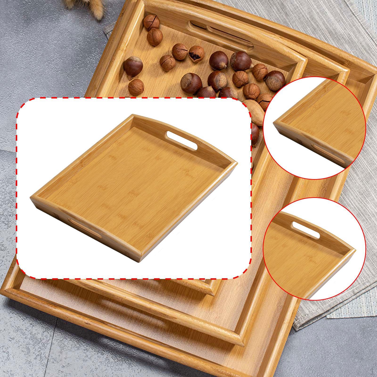 Bamboo Serving Tray Breakfast BBQ Party Buffet Platter for Lunch Dinner Appetizers 33cmx22cmx5cm
Bamboo Serving Tray Breakfast BBQ Party Buffet Platter for Lunch Dinner Appetizers 33cmx22cmx5cm