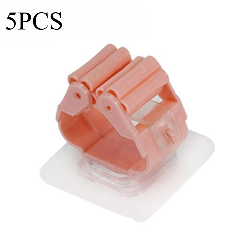 5 шт. настенный держатель-органайзер для швабры, прочная компактная стойка для хранения губок, швабр и метел, идеально подходит для ванной комнаты розовый
5 шт. настенный держатель-органайзер для швабры, прочная компактная стойка для хранения губок, швабр и метел, идеально подходит для ванной комнаты розовый