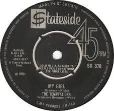 7inch Record TEMPTATIONS My Girl SS378 Stateside 1965 UK SoulFunk Used
7inch Record TEMPTATIONS My Girl SS378 Stateside 1965 UK SoulFunk Used