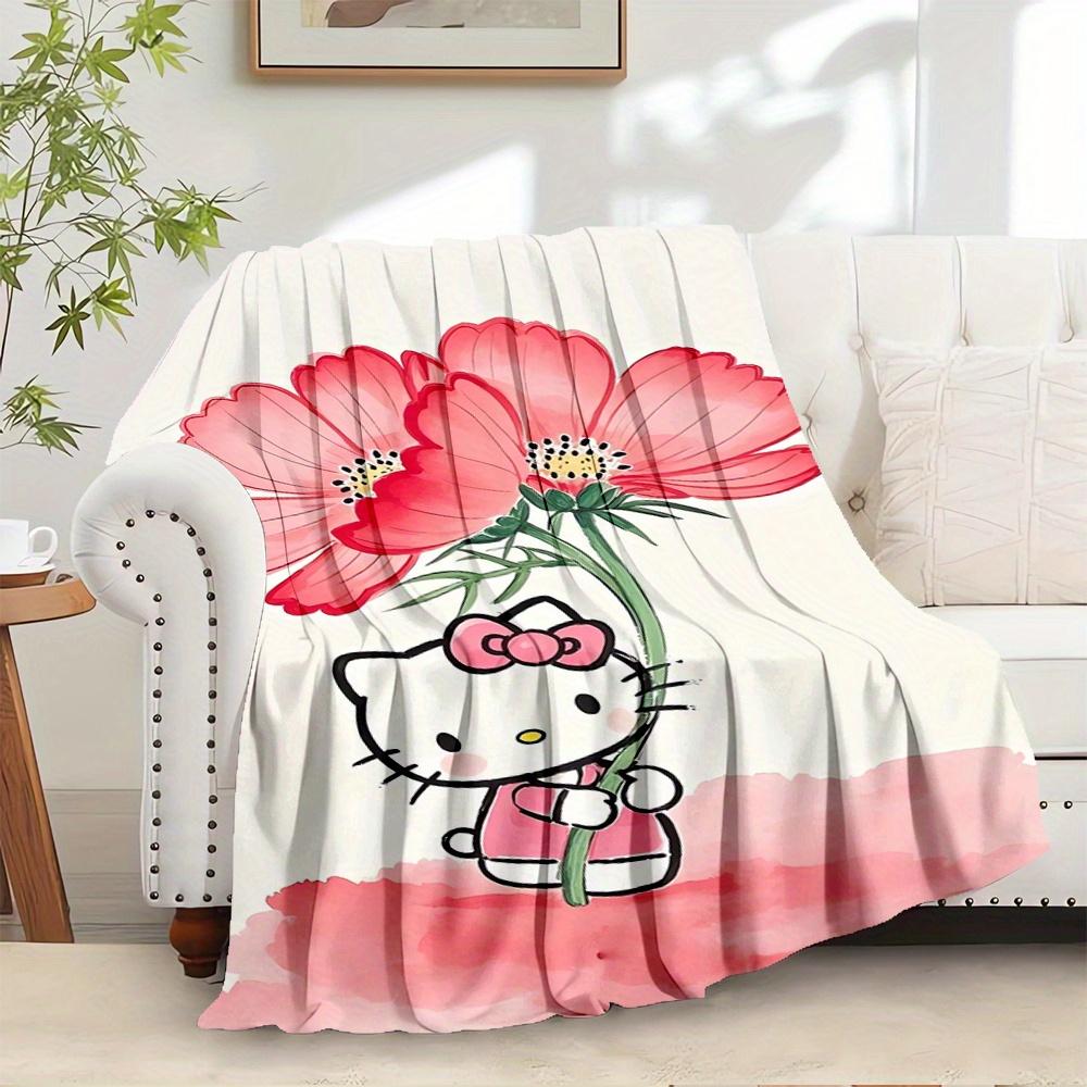 For Hello Kitty, Flower, PinkAnime-Themed Flannel Blanket, Glam Style, Digital Print, All-Season Comfort, Tear-Resistant, Knitted Craftsmans 130x150cm
For Hello Kitty, Flower, PinkAnime-Themed Flannel Blanket, Glam Style, Digital Print, All-Season Comfort, Tear-Resistant, Knitted Craftsmans 130x150cm