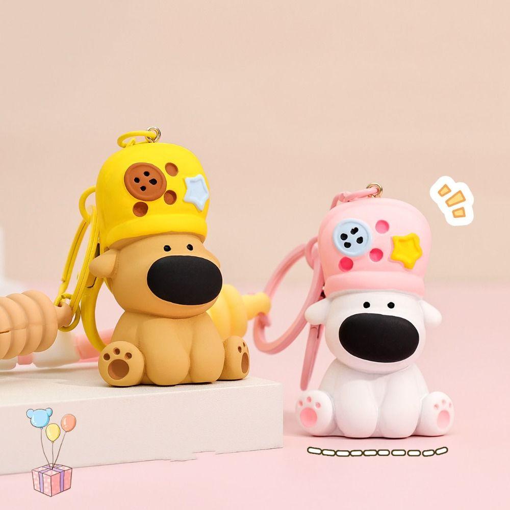 Anti-Lost Dog Animal Key Pendant Hanging Cartoon Dog Key Ring Little Dog Keychain Small Gifts кофейный
Anti-Lost Dog Animal Key Pendant Hanging Cartoon Dog Key Ring Little Dog Keychain Small Gifts кофейный