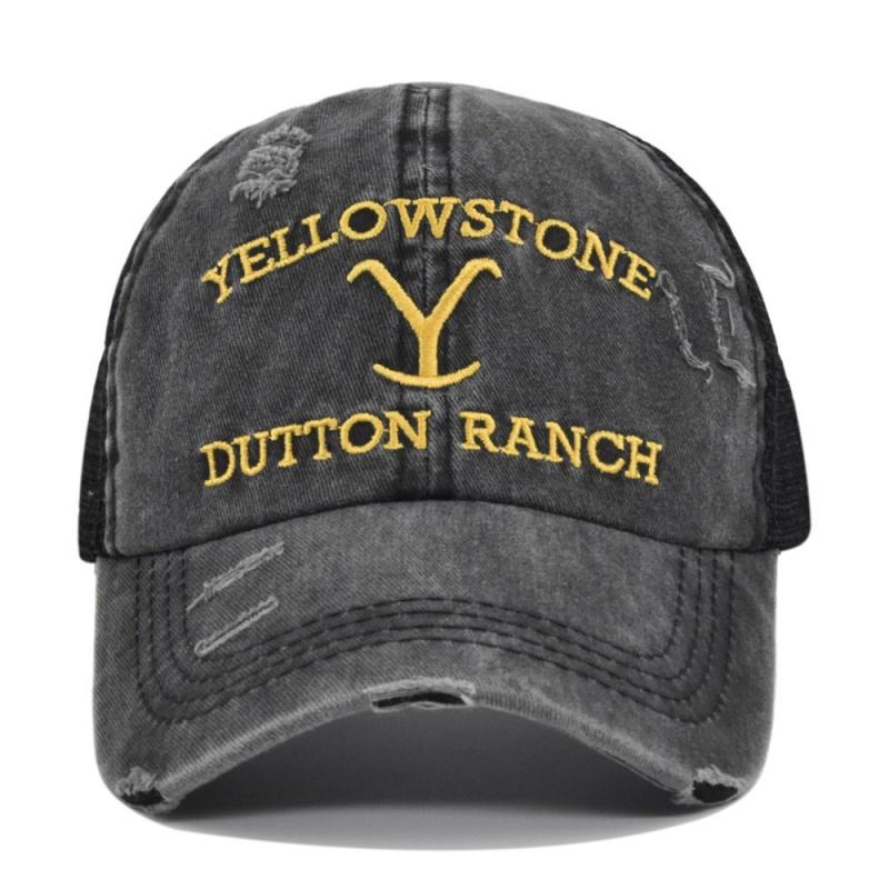 Summer Yellowstone Dutton Ranch Hat Cross Ponytail Baseball Cap Distressed Outdoor Embroidery Sunscreen Hat Solid Color Cap 54-60CM
Summer Yellowstone Dutton Ranch Hat Cross Ponytail Baseball Cap Distressed Outdoor Embroidery Sunscreen Hat Solid Color Cap 54-60CM