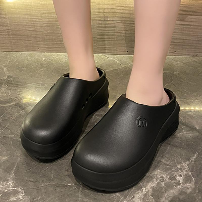 Fashion Platform Closed Toe Slippers Women Shoes Summer Non-slip Beach Shoes for Women Sports Half-slippers Slip-on Ladies Casual Shoes 41 чёрный
Fashion Platform Closed Toe Slippers Women Shoes Summer Non-slip Beach Shoes for Women Sports Half-slippers Slip-on Ladies Casual Shoes 41 чёрный