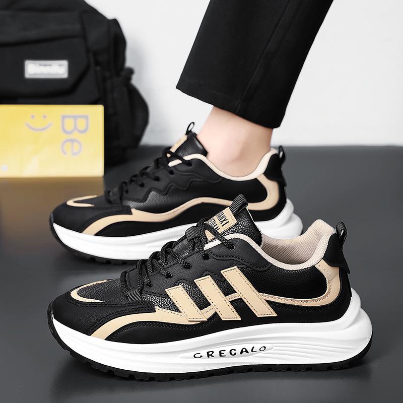 Men s shoes spring new versatile dad shoes thick-soled wear-resistant and comfortable student casual sneakers 44
Men s shoes spring new versatile dad shoes thick-soled wear-resistant and comfortable student casual sneakers 44