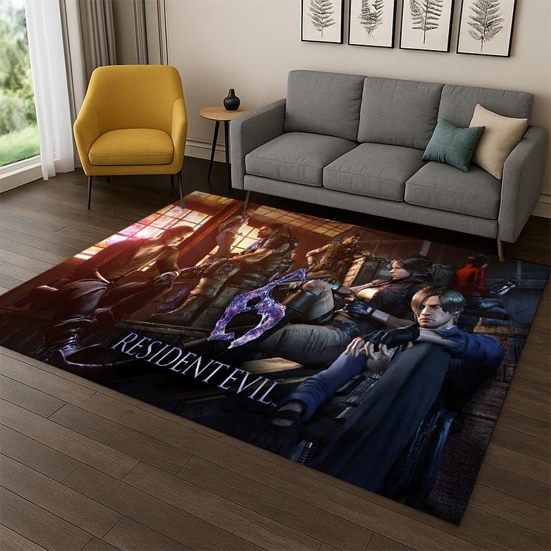 3D R-Resident Evil Leon Game Cartoon Carpet Rug for Bedroom Living Room Sofa Playroom Doormat Home Decor,Kid Area Rug Non-slip 40x60cm
3D R-Resident Evil Leon Game Cartoon Carpet Rug for Bedroom Living Room Sofa Playroom Doormat Home Decor,Kid Area Rug Non-slip 40x60cm