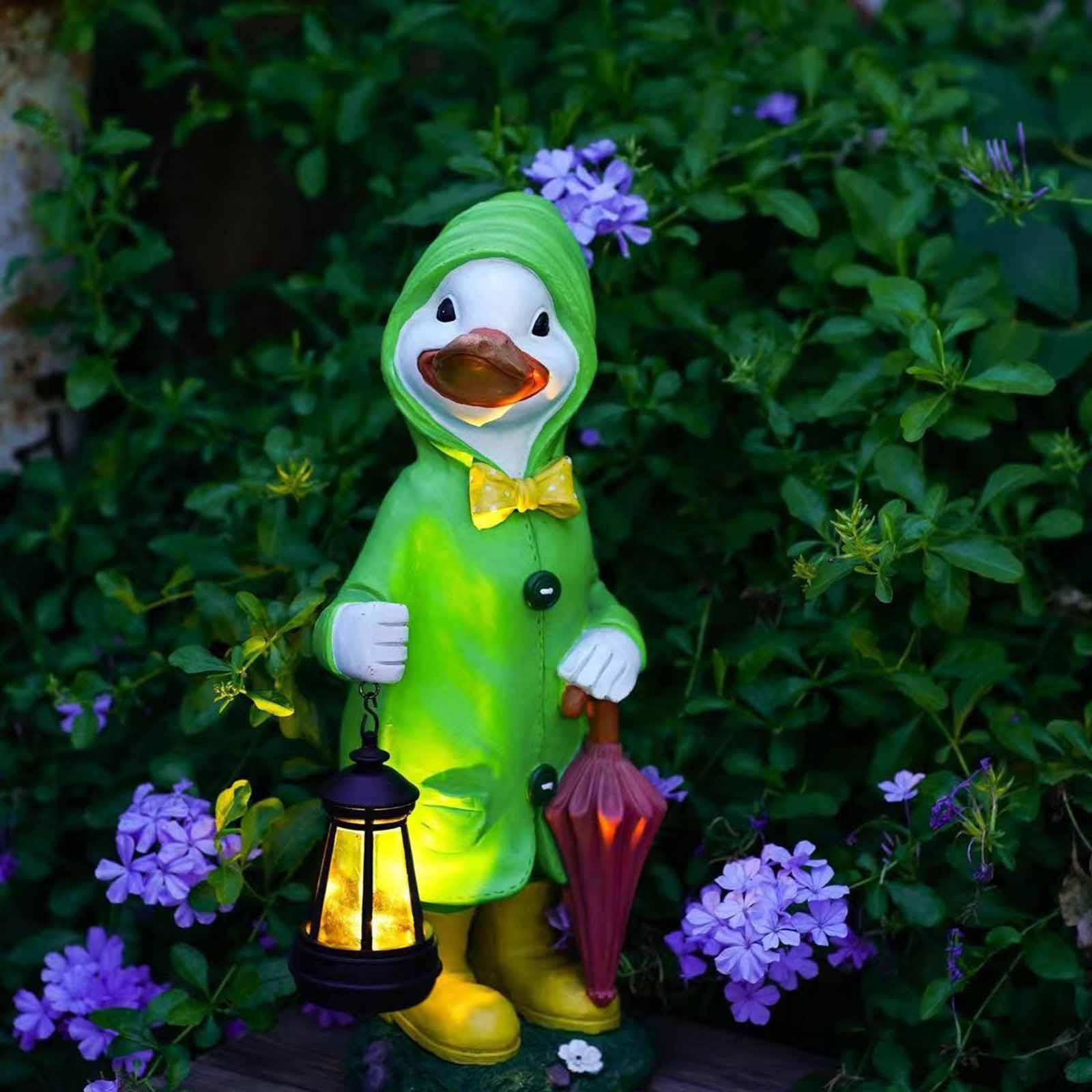 Garden Statue Duck Figurine Courtyard Unique Porch Crafts Stylish Balcony Outdoor Solar Lamp
Garden Statue Duck Figurine Courtyard Unique Porch Crafts Stylish Balcony Outdoor Solar Lamp