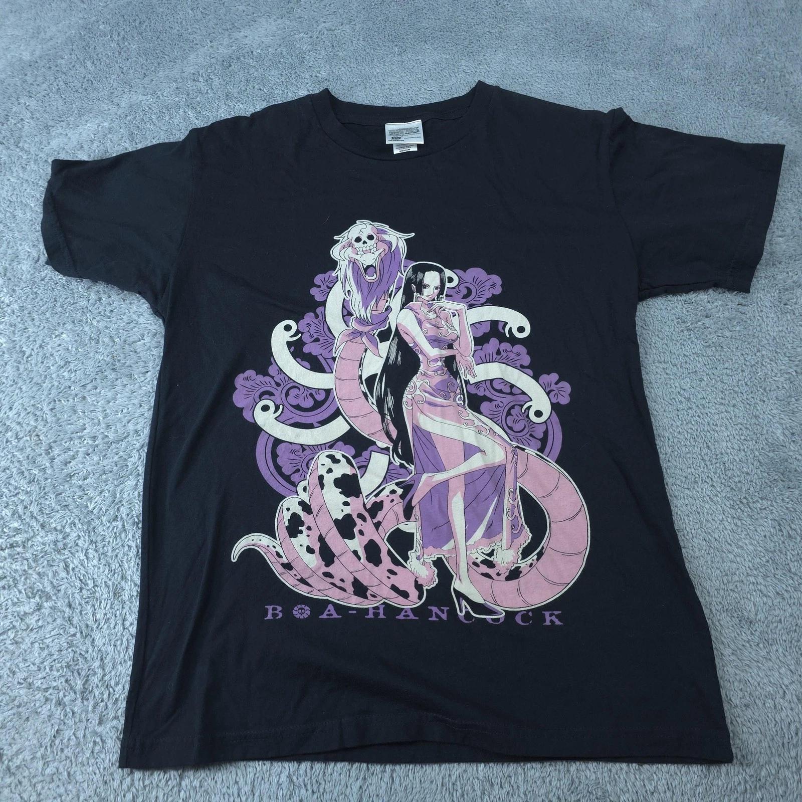 One Piece Boa Hancock Shirt Mens Medium Black Anime Graphic Tee Funimation Toei L
One Piece Boa Hancock Shirt Mens Medium Black Anime Graphic Tee Funimation Toei L