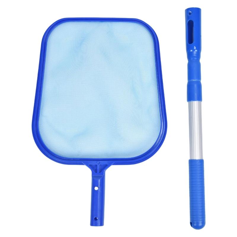Rusts Resistant Aluminum Pool Cleaning Tool Adjustable Triple Section Poles And Fine Meshes Net For Leaf Removal 1
Rusts Resistant Aluminum Pool Cleaning Tool Adjustable Triple Section Poles And Fine Meshes Net For Leaf Removal 1